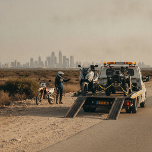 Read more about the article הקטנוע נתקע בשטח או בדרך לא סלולה? מה עושים עד שהחילוץ מגיע