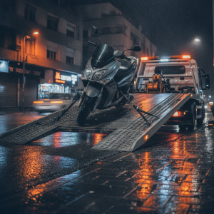 קטנוע מעורב בתאונה בתל אביב? למה עדיף לגרור אותו ישר למוסך